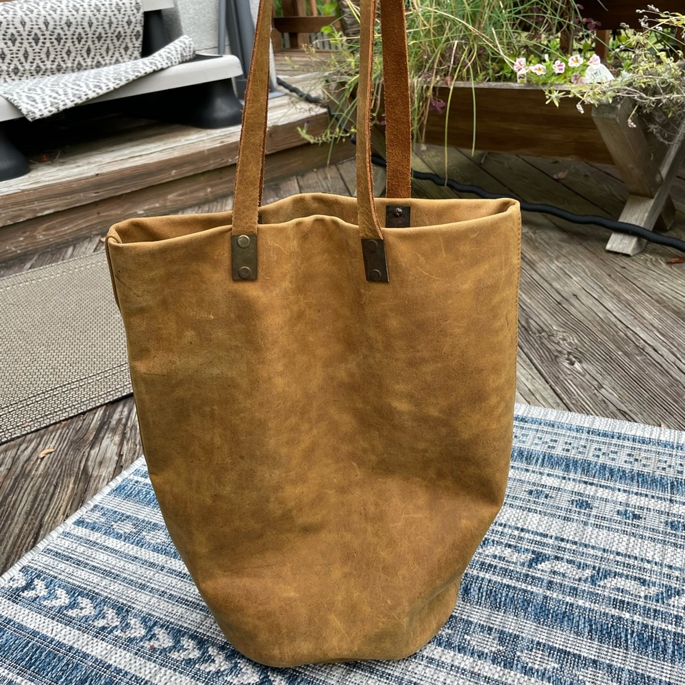 Handmade Moroccan Leather Tote